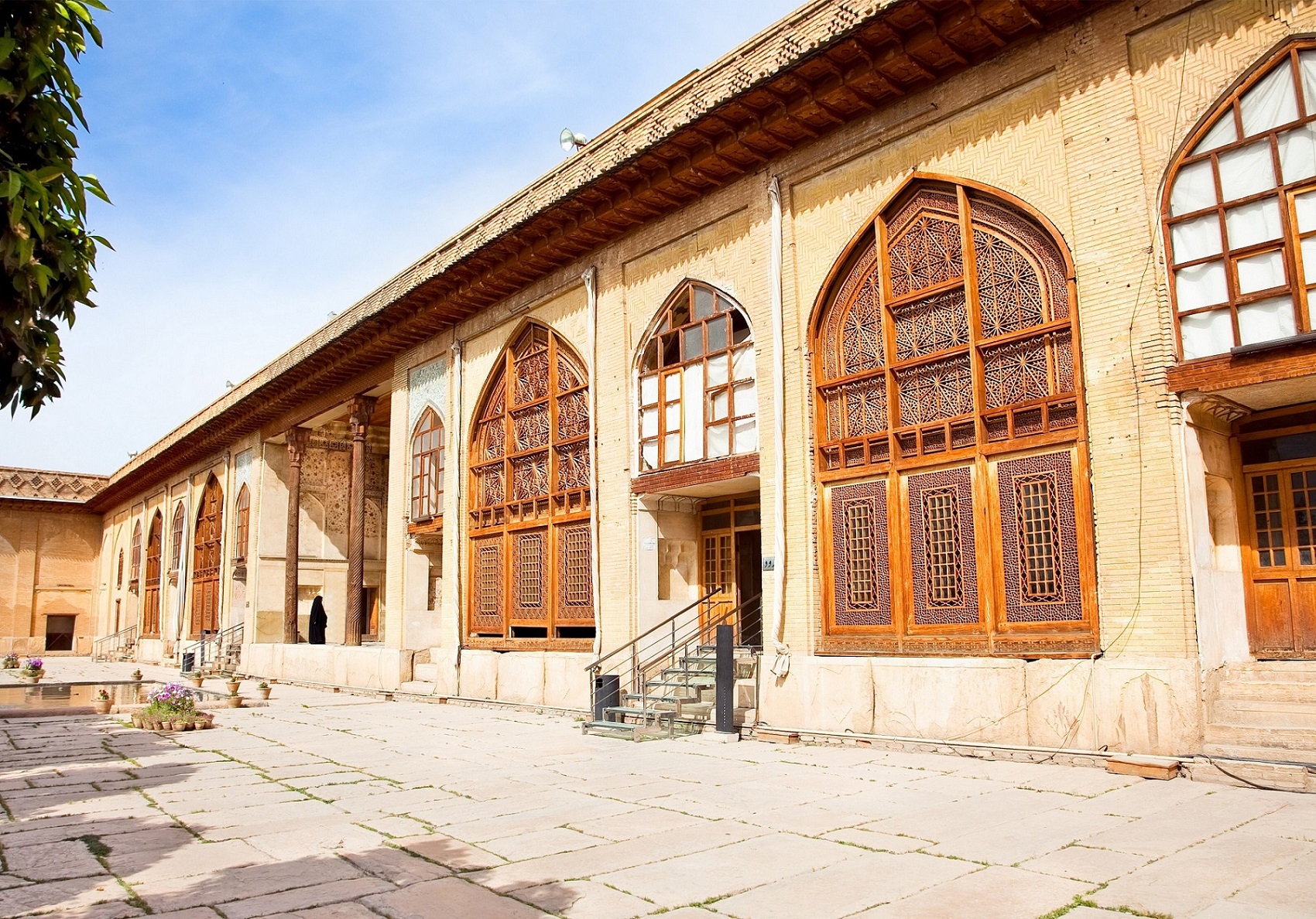 Arquitectura islámica Una vista interna de Arg é Karim Khan Ciudadela de Karim Jan Zand Shiraz Irán 123